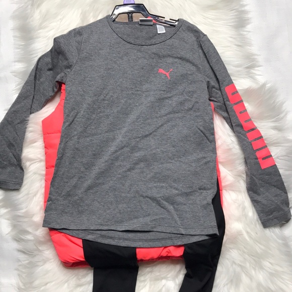 PUMA 3-Piece Vest Set, Size XS 5/6 **BRAND NEW** - Picture 12 of 13